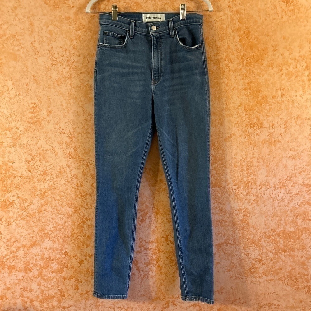 REFORMATION High And Skinny Jeans size 28